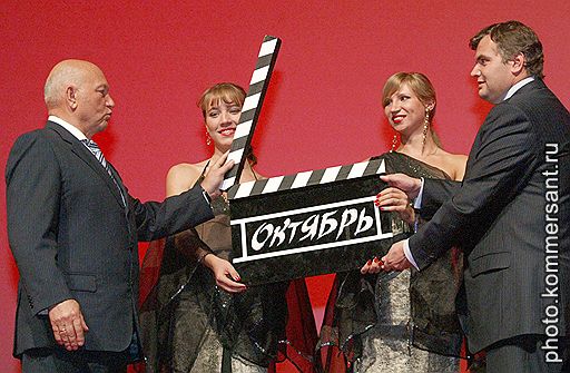 Генеральный директор ОАО &quot;Газпром-Медиа&quot; Николай Сенкевич. 2005 год