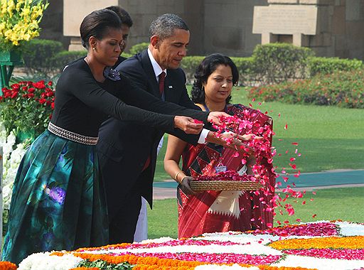 07.11.2010 Президент США Барак Обама прибыл в Индию с трехдневным визитом. В ходе турне главы Индии и США договорились об углублении сотрудничества и достигли соглашения по масштабным двусторонним проектам