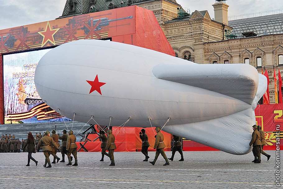 Аэростат военный фото