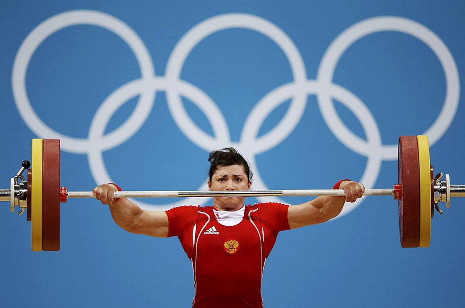 Светлана Царукаева, тяжелая атлетика, до 63 кг, серебряная медаль