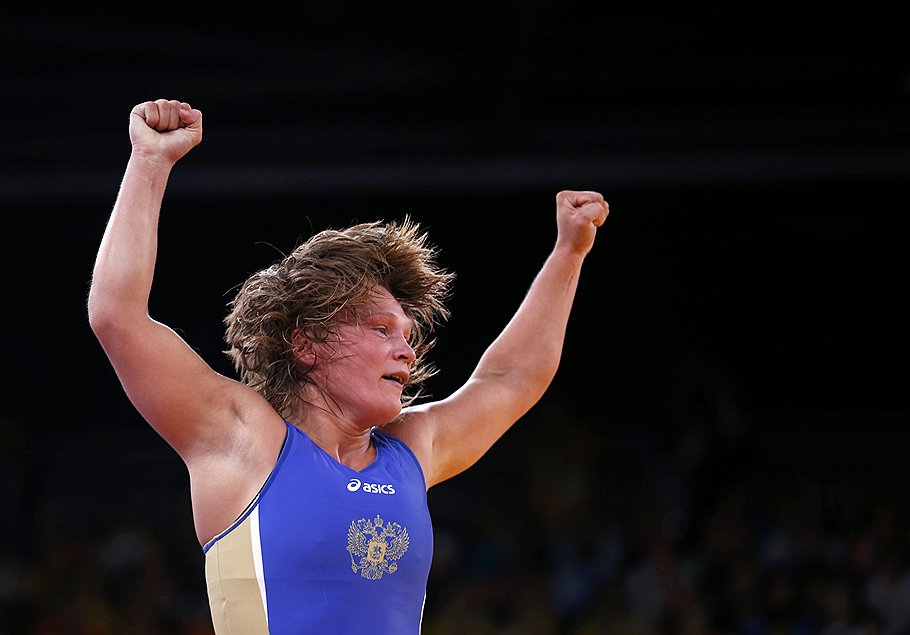 Любовь Волосова, вольная борьба, до 63 кг, бронзовая медаль