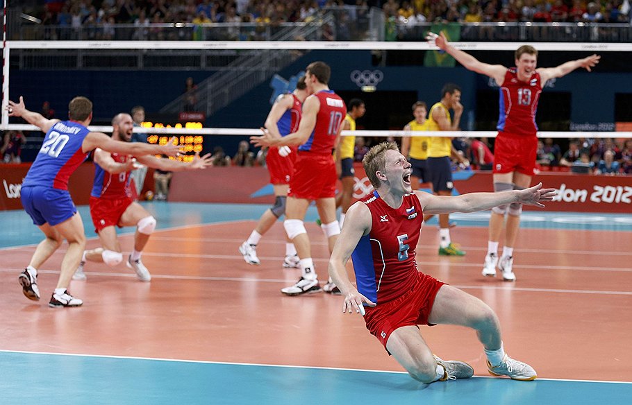Сборная России по волейболу, золотые медали