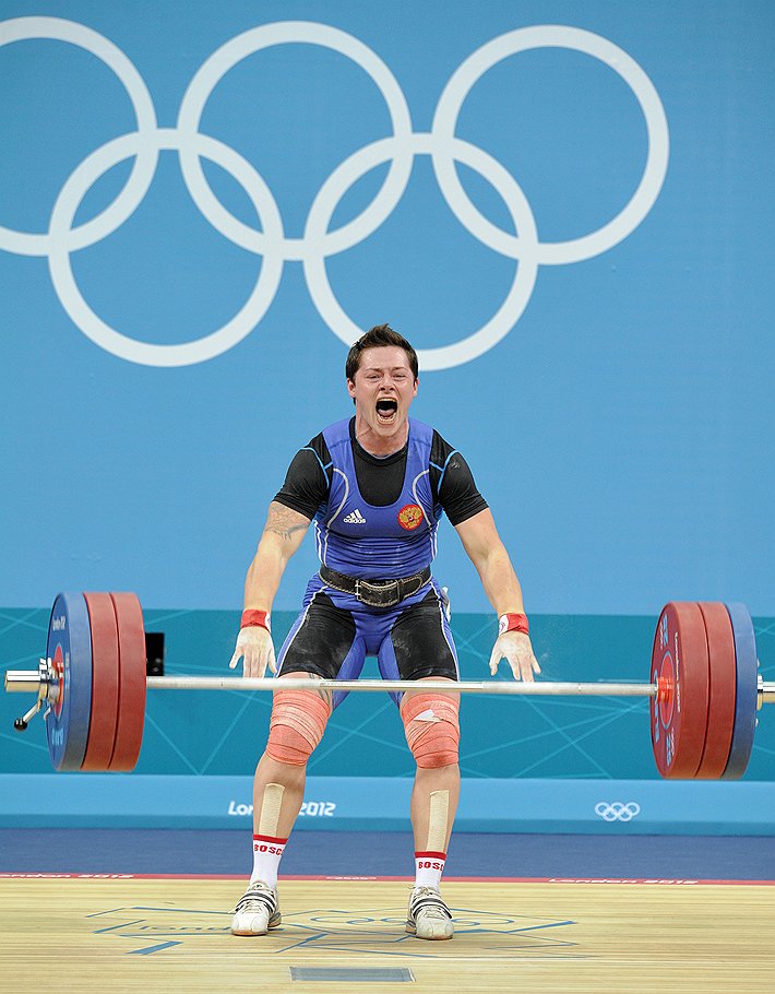 Наталья Заболотная, тяжелая атлетика, до 75 кг, серебряная медаль