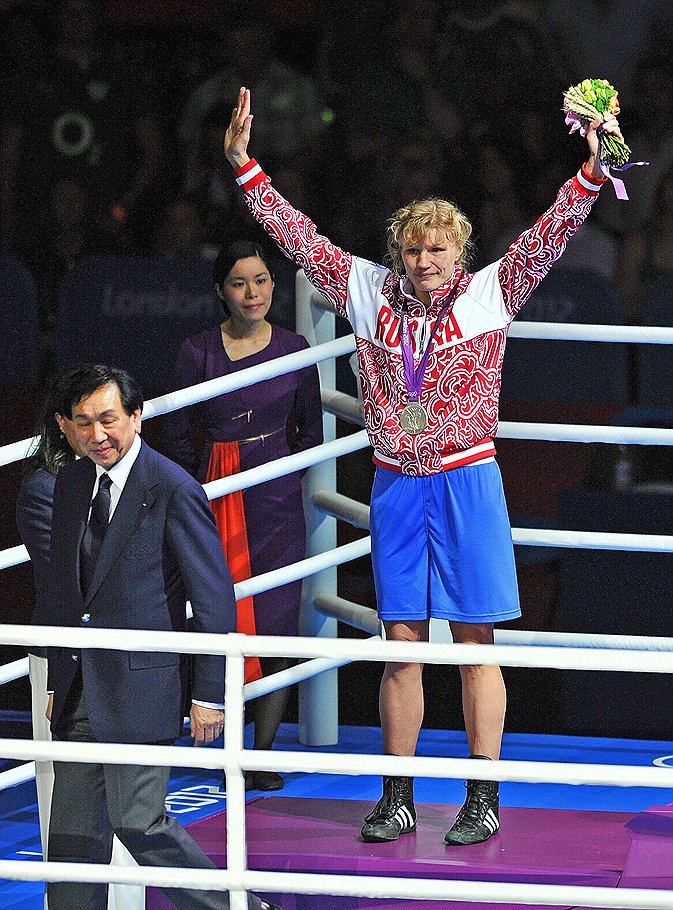 Надежда Торлопова, бокс, до 75 кг, серебряная медаль
