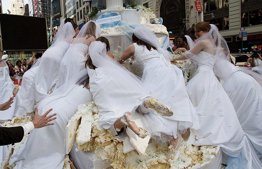 Невесты в Нью-Йорке (США)