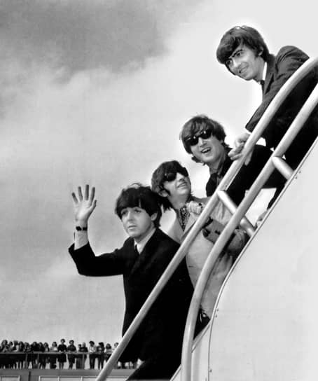 После выступлений в США The Beatles обрели популярность во всем мире&lt;br>На фото слева направо: Пол Маккартни, Ринго Старр, Джон Леннон и Джордж Харрисон