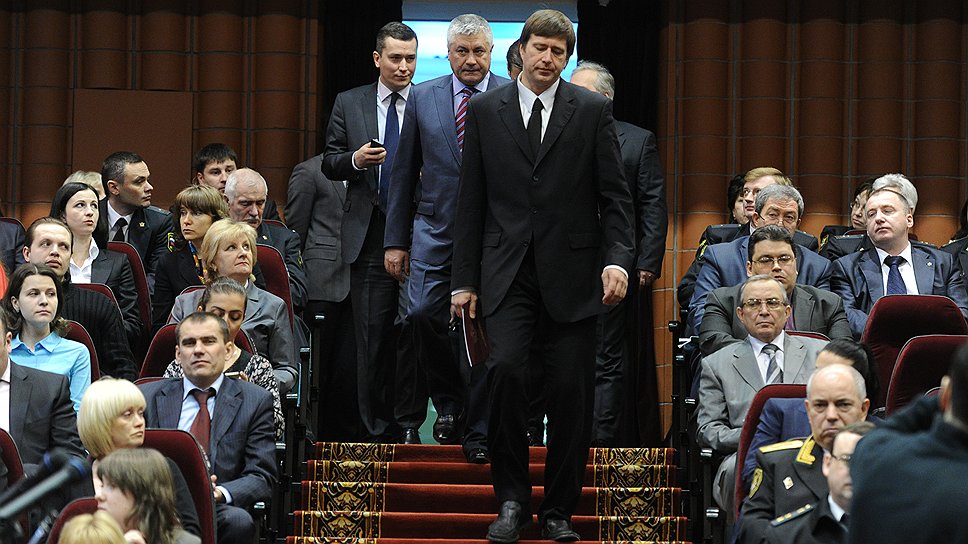 Министр юстиции РФ Александра Коновалов (в центре)