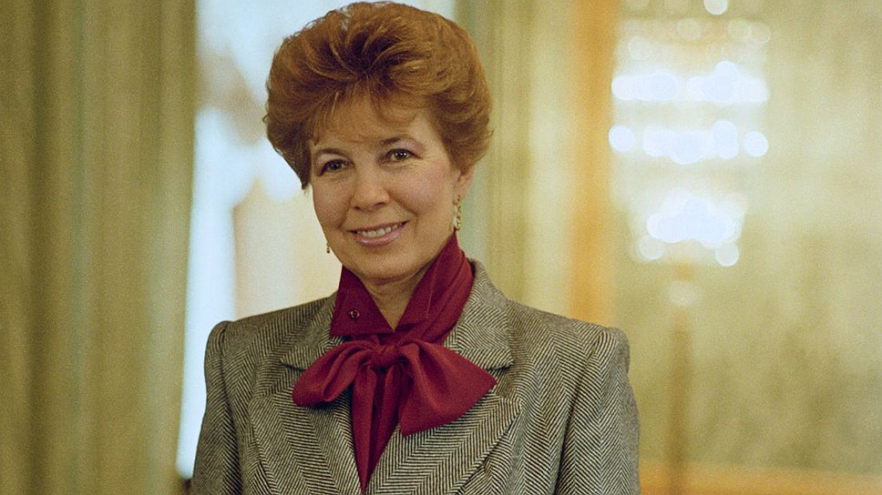 Член Президиума правления советского Фонда культуры Раиса Максимовна Горбачева, супруга первого президента СССР Михаила Горбачева