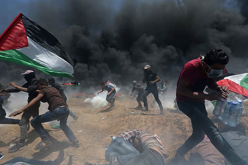 Датой проведения церемонии открытия посольства США была выбрана годовщина основания Израиля — 14 мая 2018 года, что вызвало протесты в секторе Газа, в которых приняли участие около 10 тыс. палестинцев 