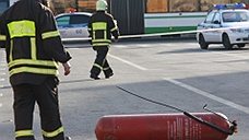 В московском кафе сорванный клапан на баллоне-огнетушителе стал причиной ЧП