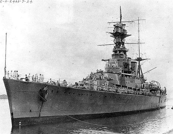 Линейный крейсер британского флота &quot;Худ&quot;, спущен на воду 22 августа 1918 года. Назван в честь Сэмюэля Худа, английского адмирала рубежа XVIII-XIX веков