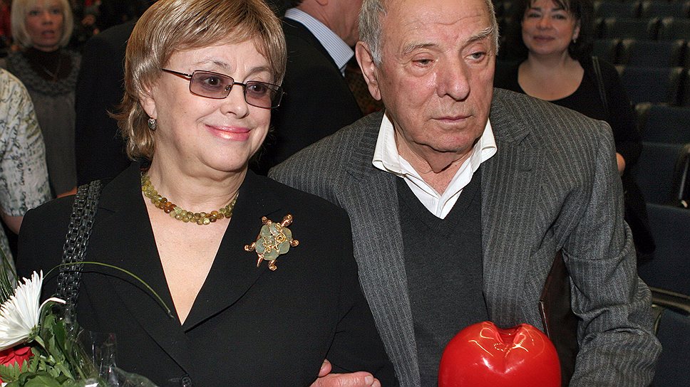 Петр Тодоровский с женой Мирой, 2008 год