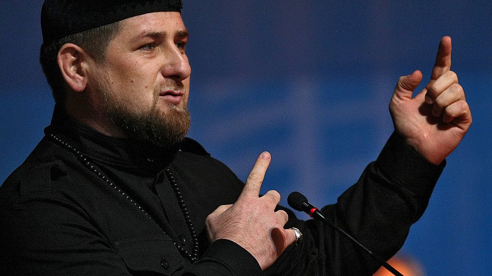 Президент Чеченской республики Рамзан Кадыров
