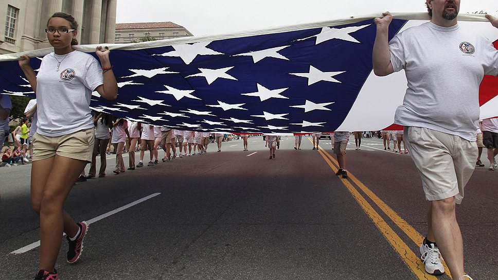 Национальный парад в Вашингтоне