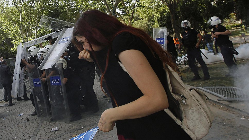 Антиправительственные протесты в Стамбуле