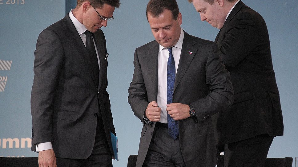Премьер-министр РФ Дмитрий Медведев на заседании Совета Баренцева/Евроарктического региона (СБЕР)