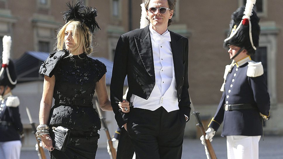 Джон Тейлор (группа Duran Duran) со своей женой Гелой Нэш