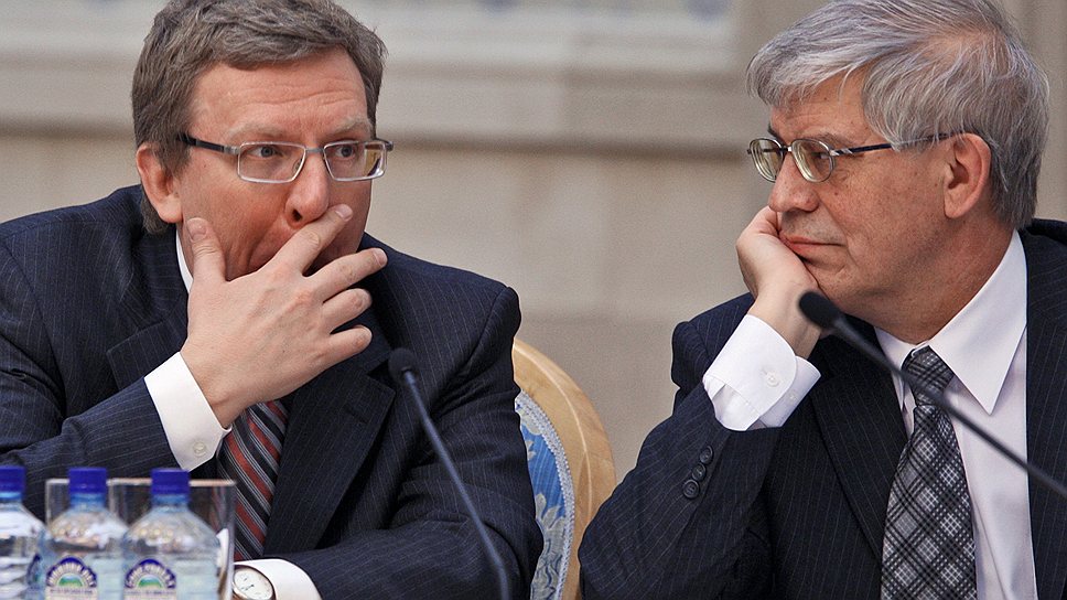 Экс-министр финансов Алексей Кудрин (слева) и Сергей Игнатьев 