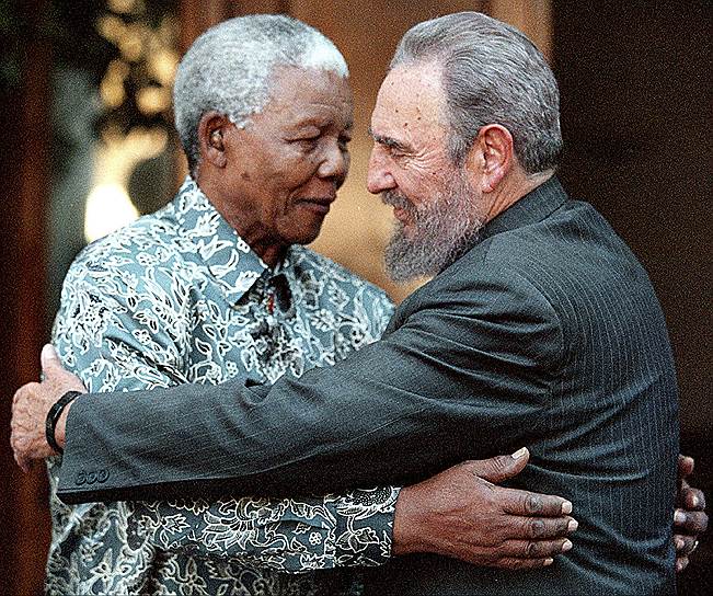 Фидель Кастро о Нельсоне Манделе: «Он мой герой»
&lt;br>В 2010 году 17-й Всемирный международный фестиваль молодежи и студентов был посвящен Фиделю Кастро и Нельсону Манделе как самым заслуженным революционерам XX века