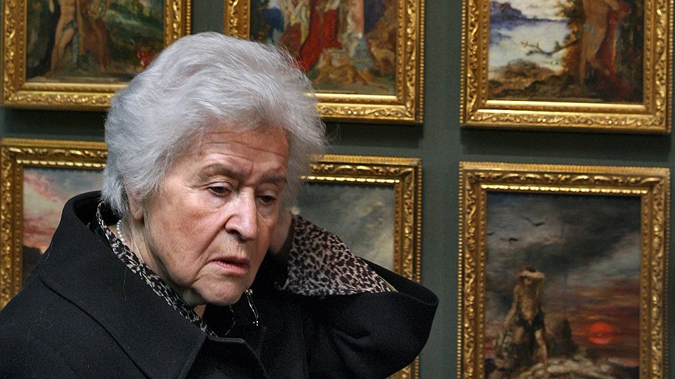 Президент Государственного музея изобразительных искусств имени А.С.Пушкина Ирина Антонова