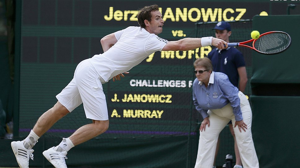 5 июля. Британский теннисист Энди Мюррей вышел в финал Wimbledon