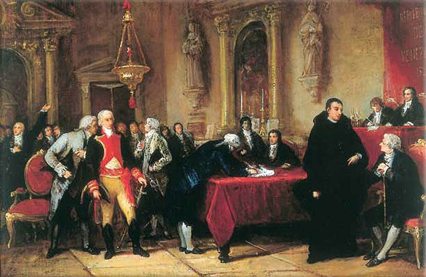 1811 год. Венесуэла первой из испанских колоний в Южной Америке провозгласила свою независимость