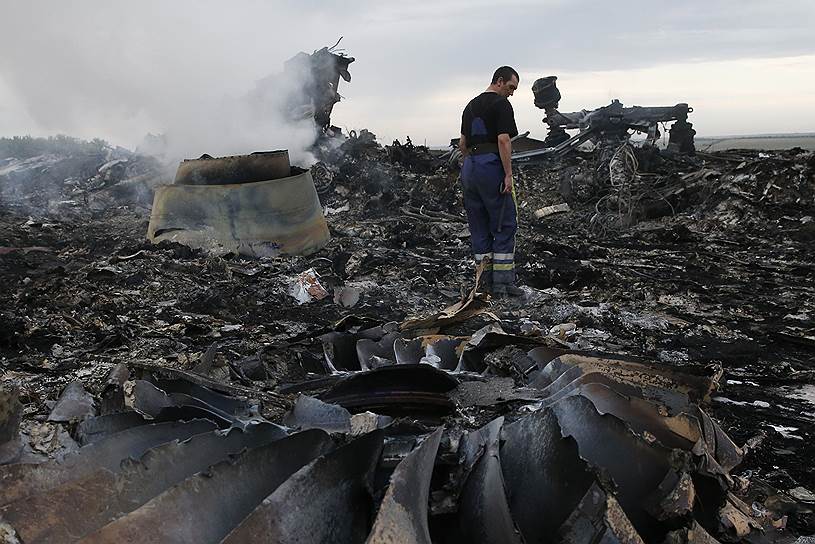 2014 год. В зоне военных действий над Донбассом сбит Boeing 777 (рейс Амстердам—Куала-Лумпур), погибли 298 человек