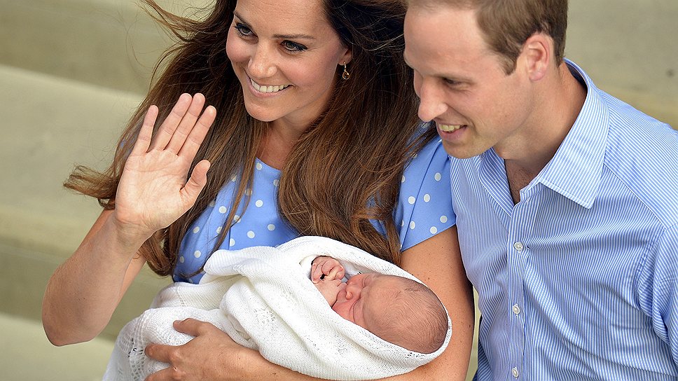 23 июля. Рождение принца Кембриджского в Великобритании. Родители — принц Уильям и Кейт Миддлтон — назвали сына Джорджем Александром Луи