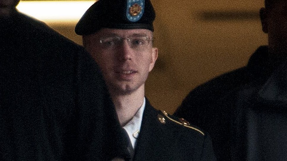 Информатор сайта утечек Wikileaks Брэдли Мэннинг 