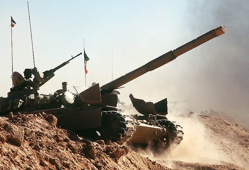 1990 год. Вторжение армии Ирака в Кувейт