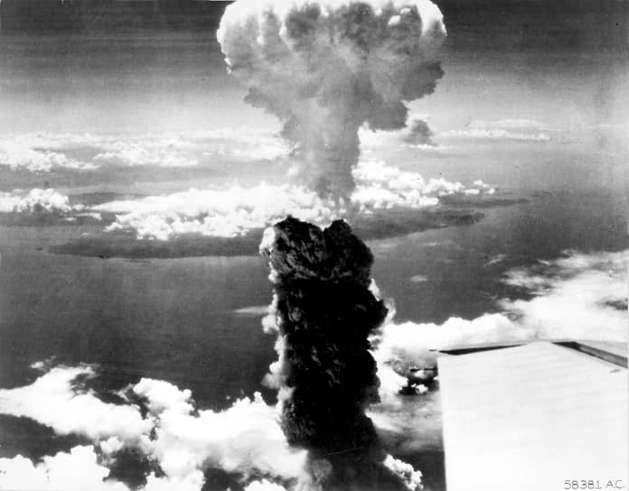 Мощность атомной бомбы Little Boy, сброшенной на Хиросиму, эквивалентна 20 тыс. тонн тротила. Взрыв произошел через 45 секунд после сброса