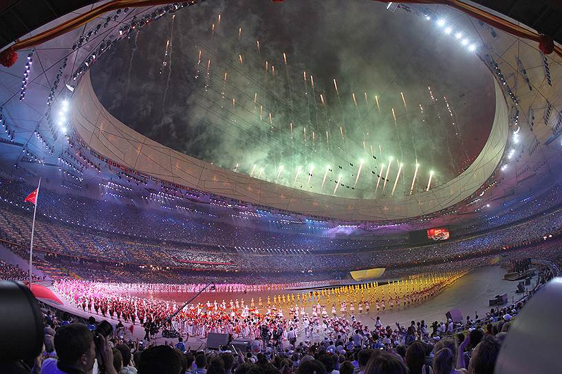2008 год. Открытие XXIX Олимпийских игр в Пекине
