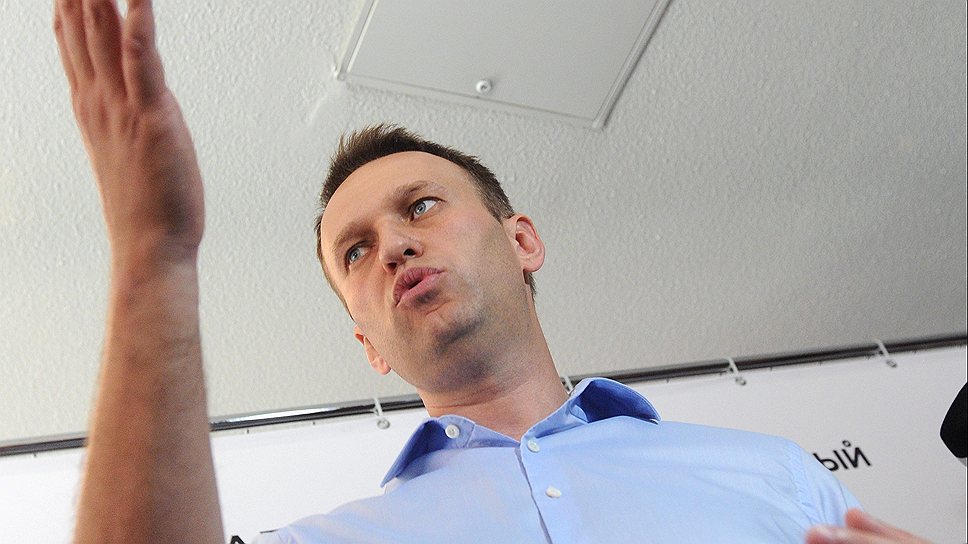 Кандидат в мэры Москвы от РПР—ПАРНАС Алексей Навальный 