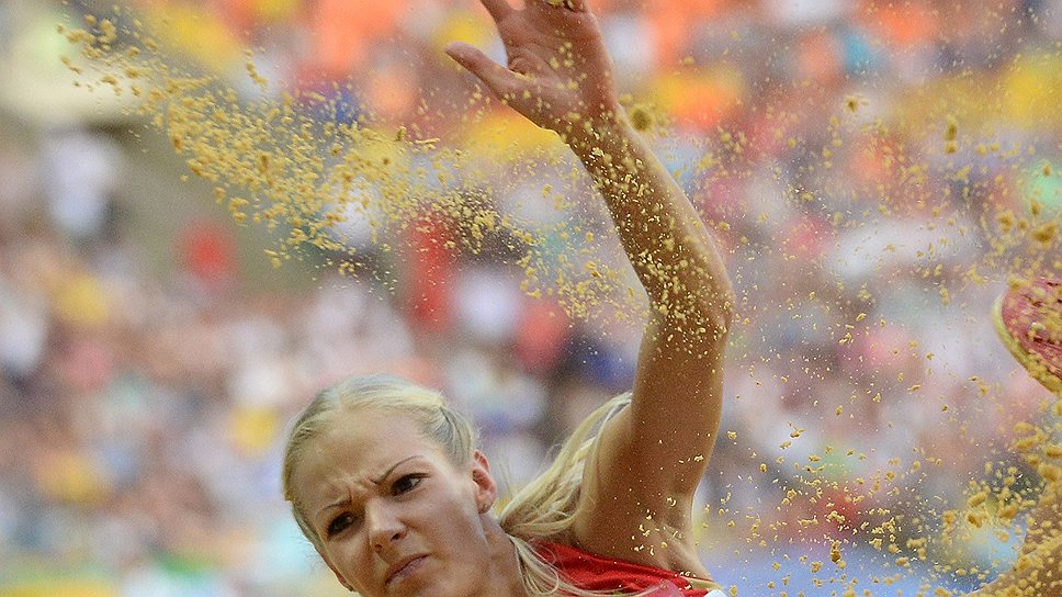 Российская спортсменка Дарья Клишина прошла в финал в прыжках в длину