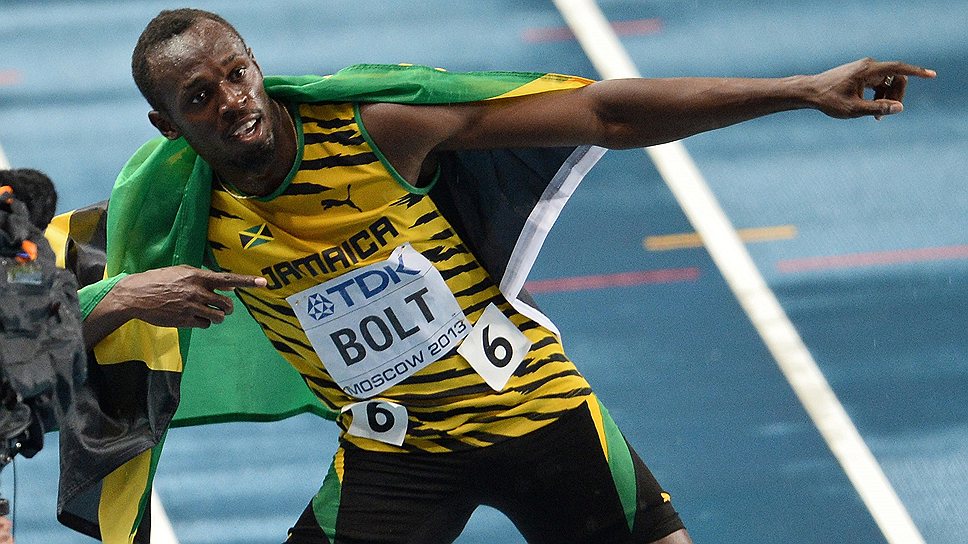 11 августа спринтер из Ямайки Усэйн Болт завоевал золотую медаль в забеге на 100 метров