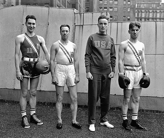 1936 год. Впервые на Олимпийских играх был представлен баскетбол