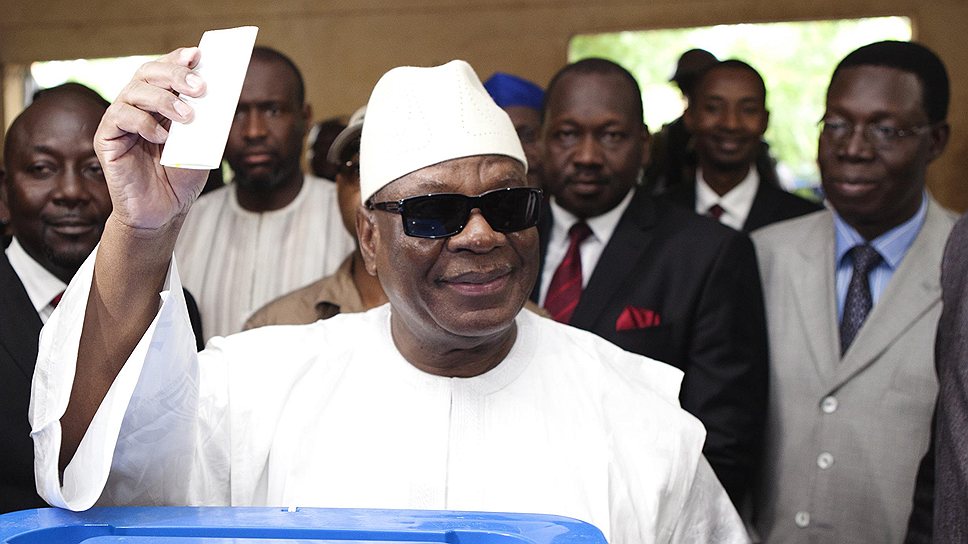 Председатель политической партии «Объединение во имя Мали» Ибрагим Бубакар Кейта