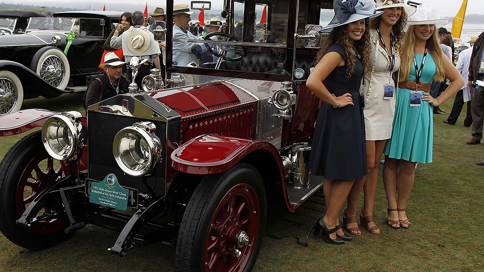 Еще один «ветеран» конкурса — Rolls Royce Silver Ghost Rothchild, выпущенный в 1912 году
