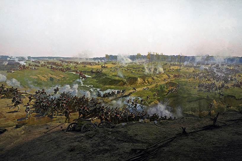 1912 год. В Москве открыта панорама Франца Рубо «Бородинская битва»