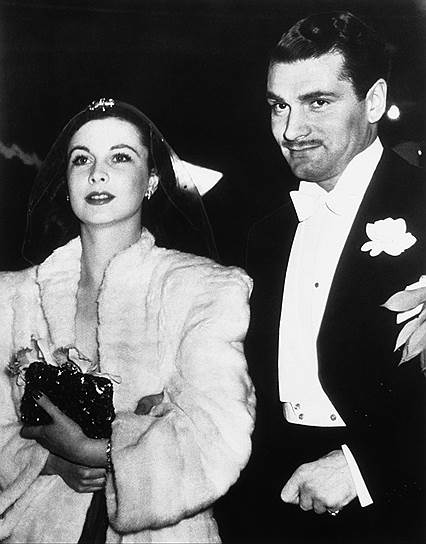 1940 год. Состоялась свадьба английских актеров Вивьен Ли и Лоуренса Оливье