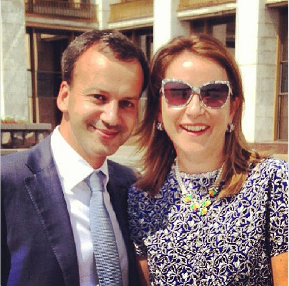 @ntimakova/Instagram — Наталья Тимакова с вице-премьером Аркадием Дворковичем