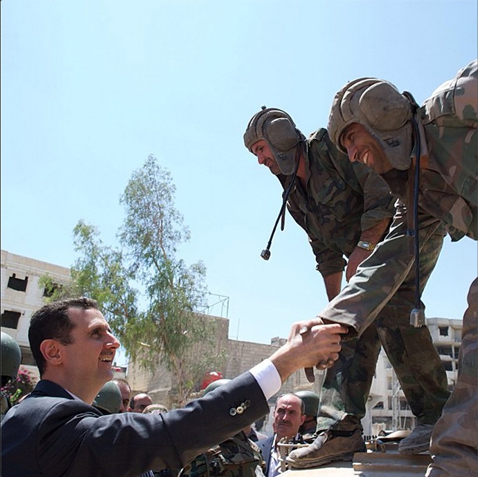 @syrianpresidency/ Instagram — президент Ассад провел лето со своими сторонниками