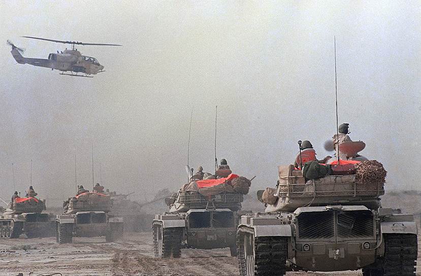 Цель операции заключалась в освобождении Кувейта, оккупированного Ираком во время кризиса в Персидском заливе в 1991 году