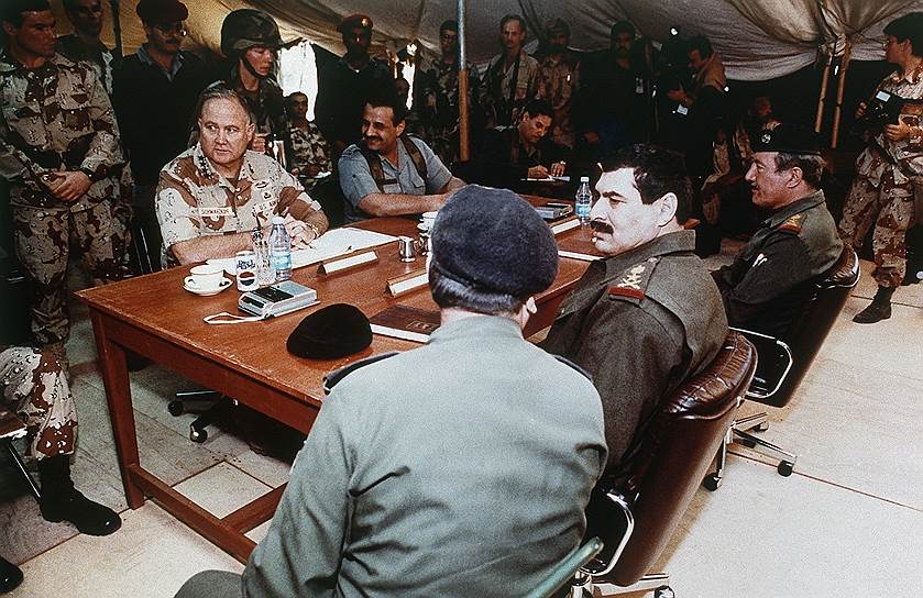Наземная операция войск союзников началась 24 февраля 1991 года и продлилась всего 4 дня. 28 февраля военные действия закончились, поскольку Ирак согласился с резолюцией ООН об освобождении Кувейта 