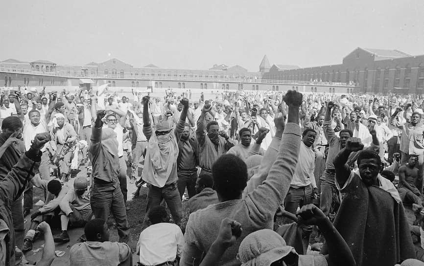 1971 год. В штате Нью-Йорк (США) начался бунт в одной из самых закрытых американских тюрем «Аттика» 