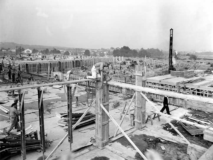 1941 год. Начало строительство здания Пентагона