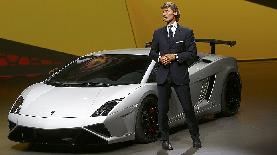 Глава Lamborghini Стефан Винкельман представляет суперкар Gallardo нового поколения