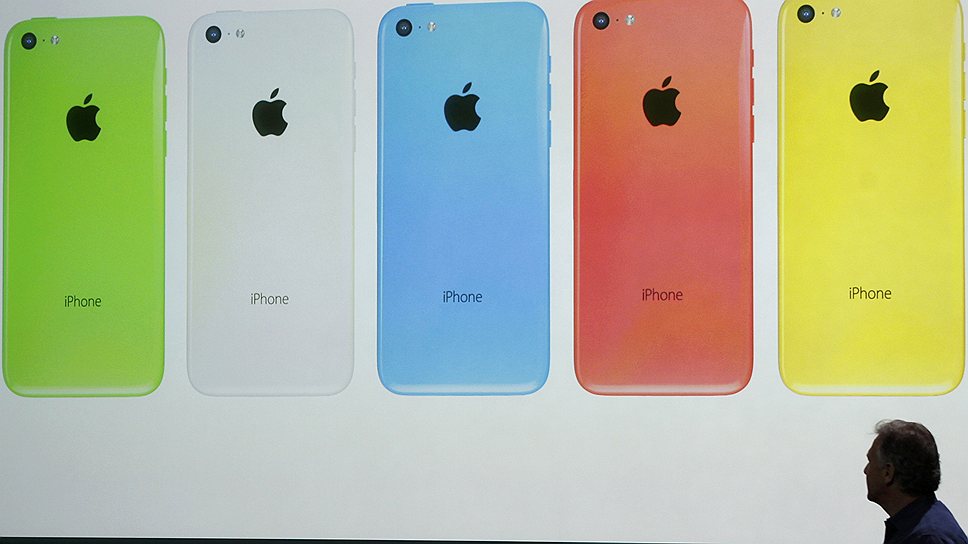 Новый iPhone 5C  будет пяти цветов 