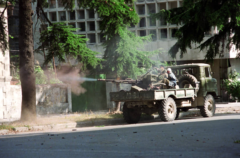 1993 год. Вооруженные силы Абхазии взяли Сухуми