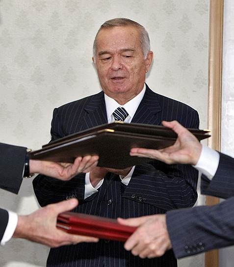 Президент Узбекистана Ислам Каримов набрал 91,9% на выборах от 9 января 2000 года 